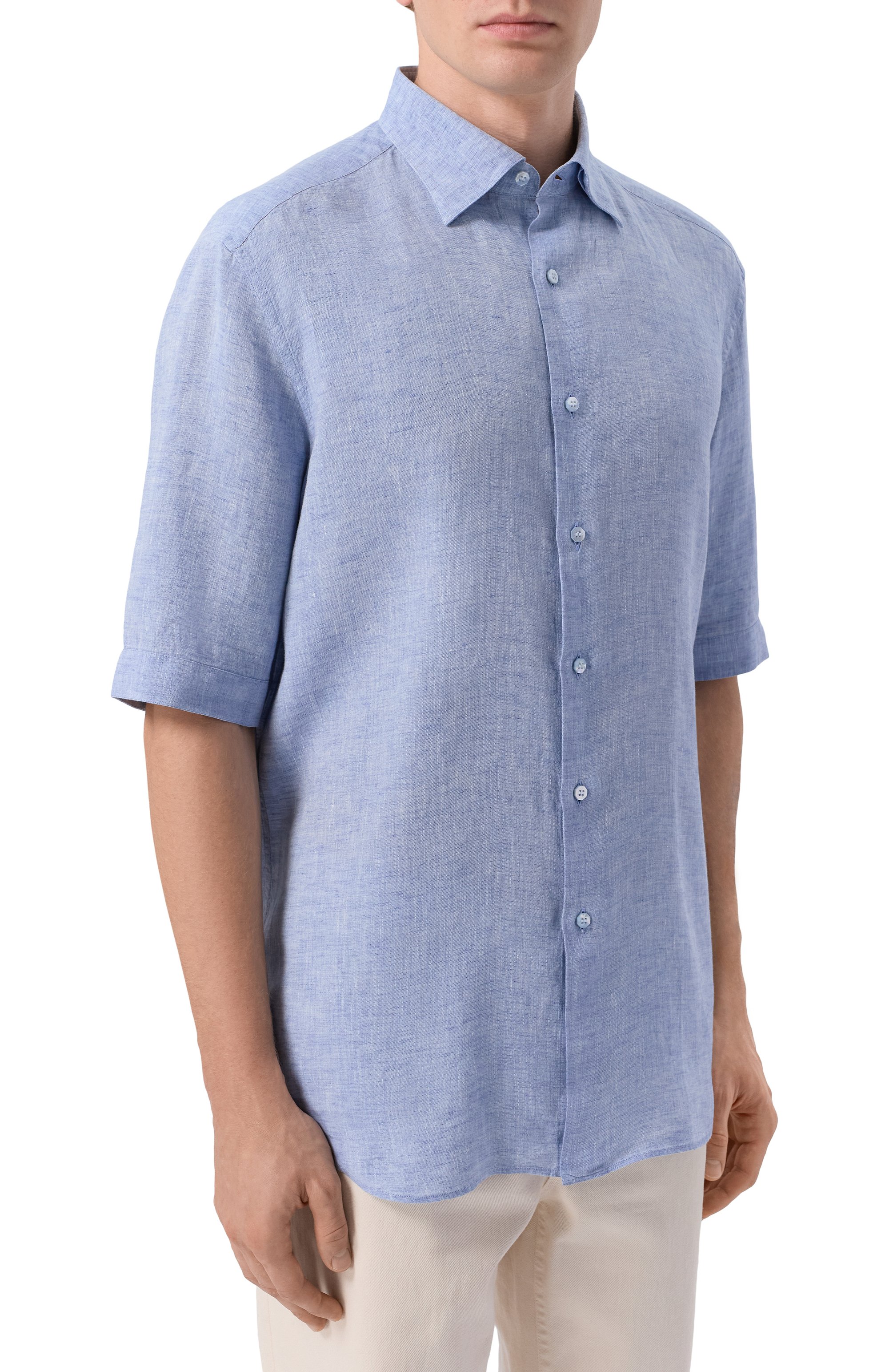 Льняная рубашка STEFANO RICCI, арт. MC007892/BX2922, фото 3