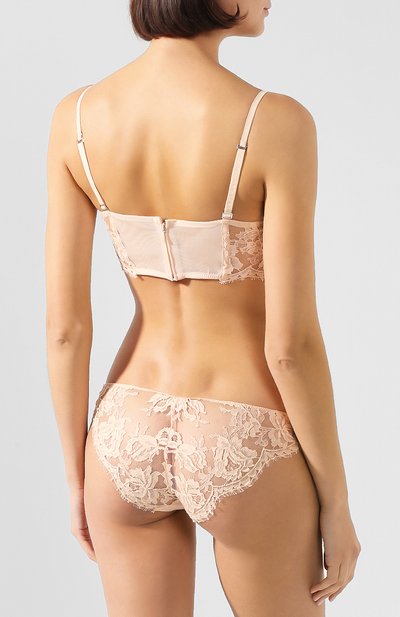 Бюстгальтер с мягкой чашкой LA PERLA розового цвета по цене 42050 руб., арт. 004186B, фото 3 Бюстгальтер с мягкой чашкой LA PERLA, арт. 004186B, фото 3