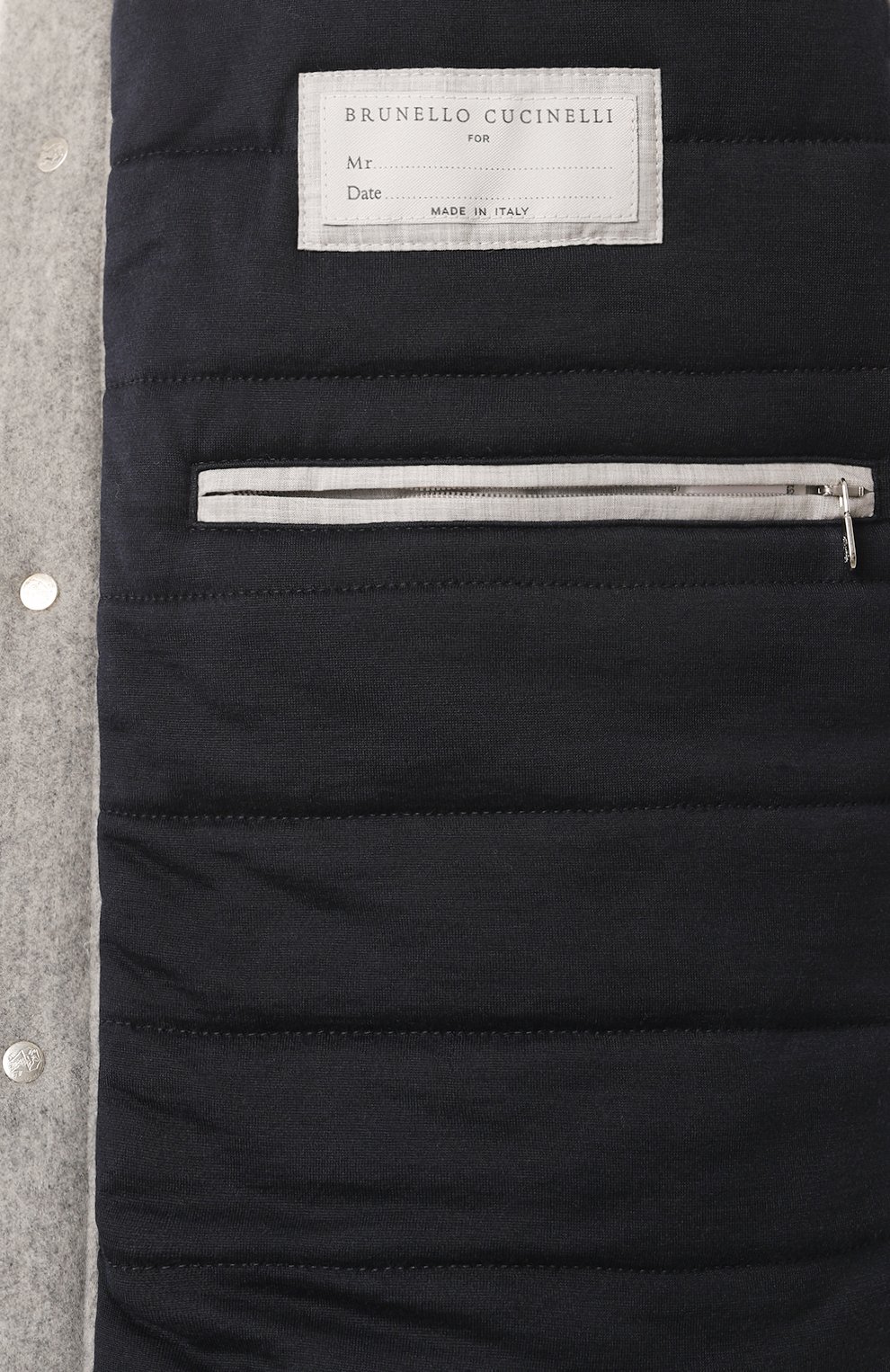 Утепленная куртка-рубашка BRUNELLO CUCINELLI, арт. MT4976880, фото 6