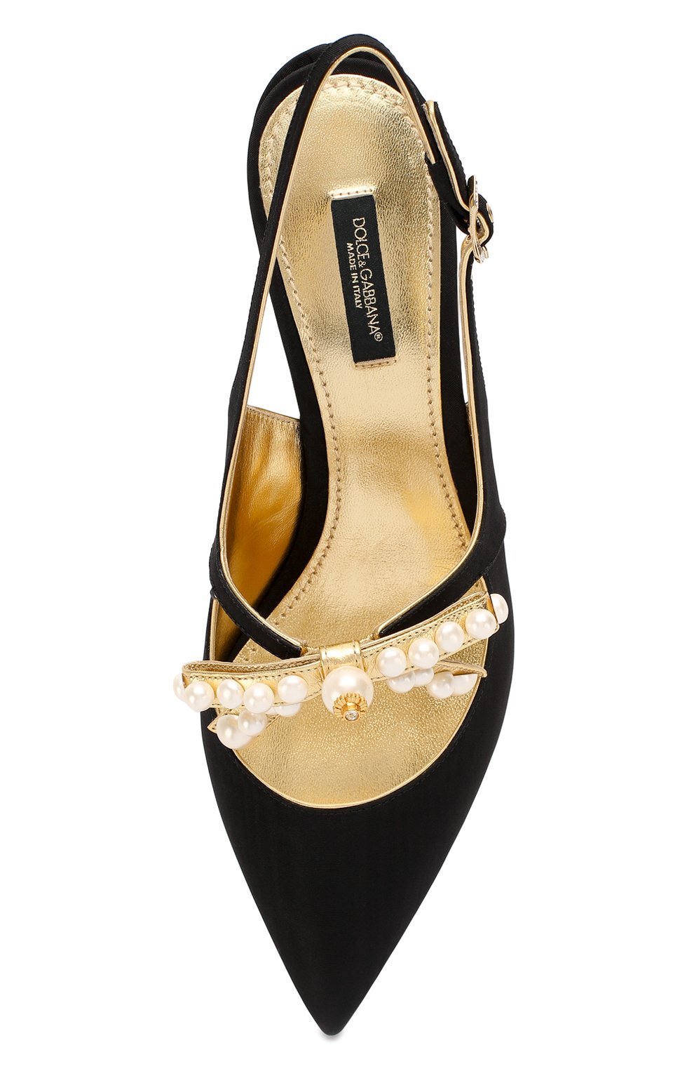 Текстильные туфли lori DOLCE & GABBANA, арт. CG0373/AJ696, фото 5