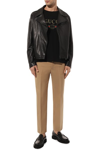 Хлопковая футболка GUCCI, арт. 440103 X3F05, фото 2