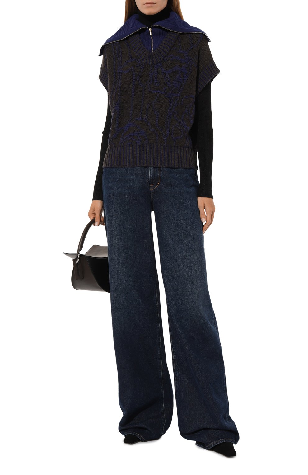 Шерстяной жилет AND THE BRAND, арт. W24-JM029-0702-349, фото 2