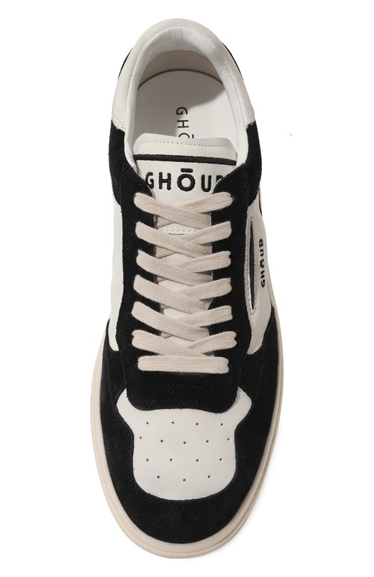 Кожаные кеды Tweener Ghoud Чёрный, белый, фото 6