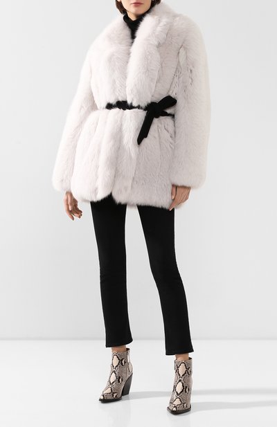 Шуба из меха песца BLANCHA, арт. 19121/100Z/15/BIANC0, фото 2