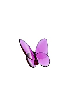 Статуэтка lucky butterfly BACCARAT фиолетового цвета, арт. 2 102 548 | Ф�ото 1 (Интерьер_коллекция: Papillon; Материал внутренний: Не назначено; Региональные ограничения белый список (Axapta Mercury): Не проставлено; Нос: Не проставлено; Статус проверки: Проверена категория; Ограничения доставки: fragile-2)