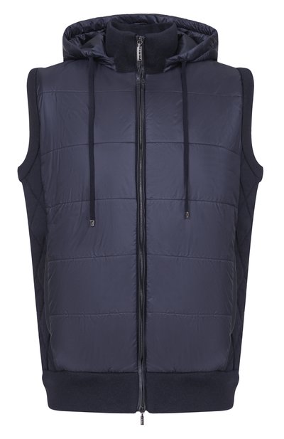 Мужской жилет из шерсти и шелка ZILLI, арт. KHG001M0295VQUI00_001