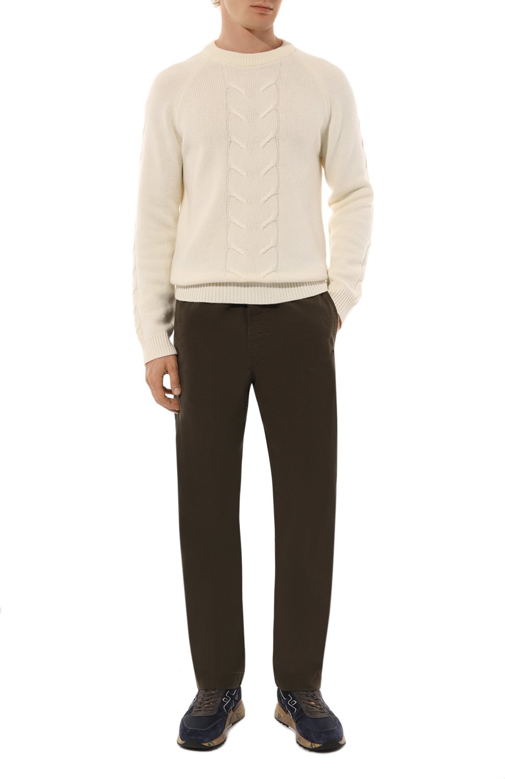 Хлопковые брюки WOOLRICH, арт. CFWOTR0171MRUT3493, фото 2