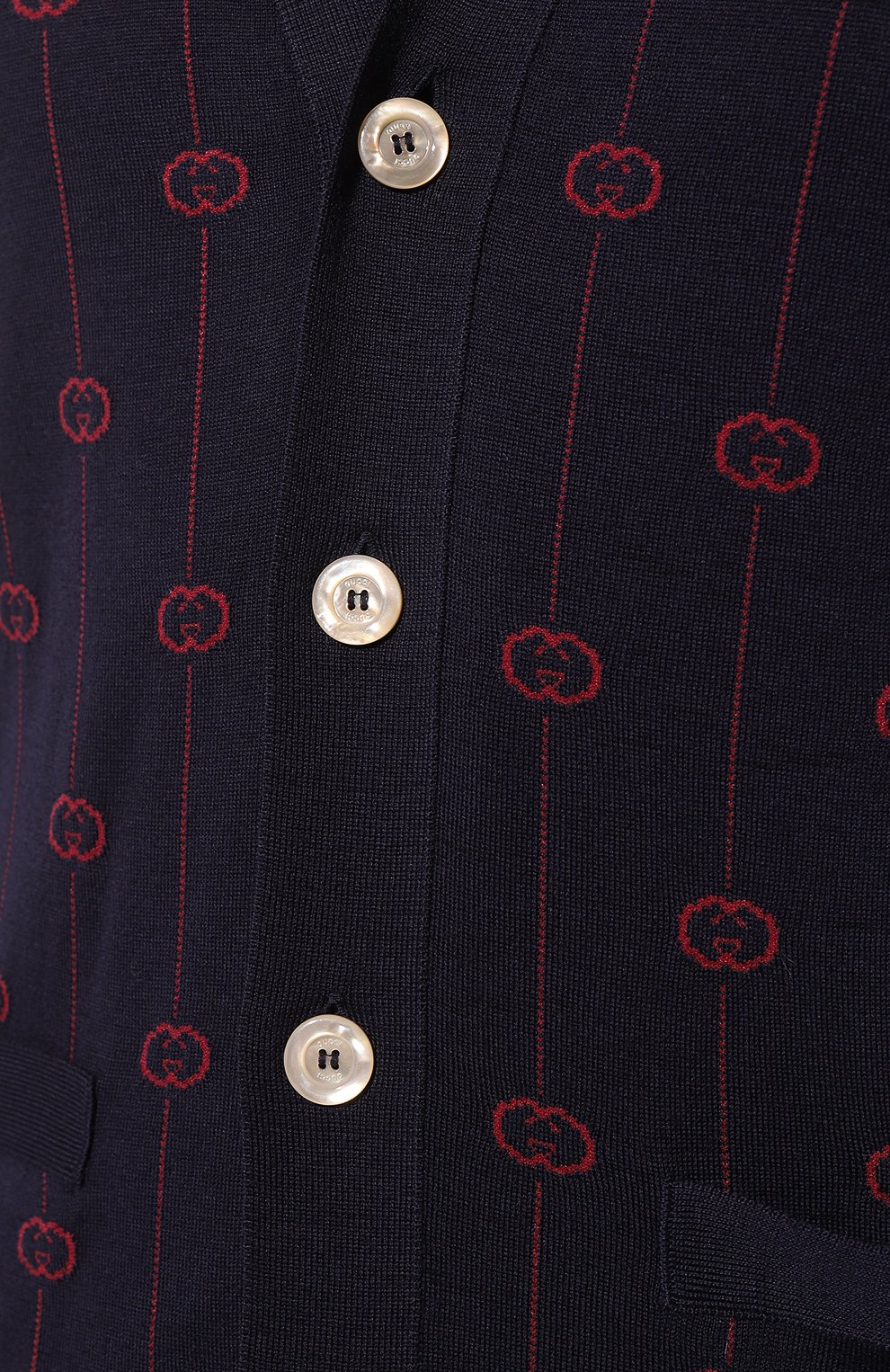 Шерстяной кардиган GUCCI, арт. 576901 XKAUM, фото 5