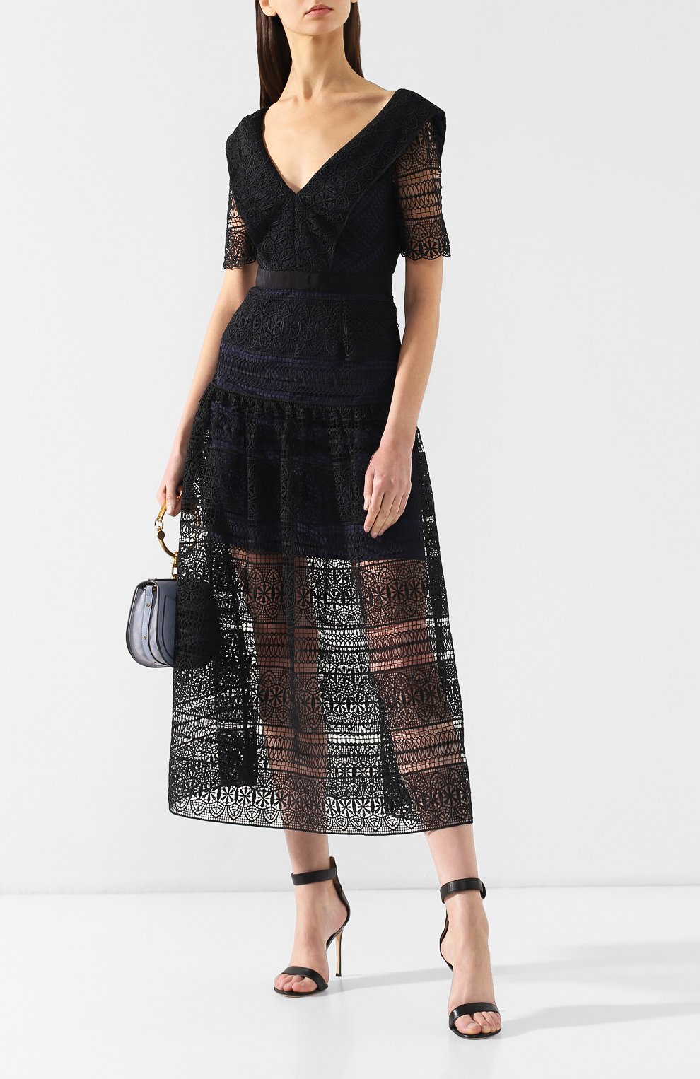 Кружевное платье SELF-PORTRAIT, арт. SP20-068M, фото 2