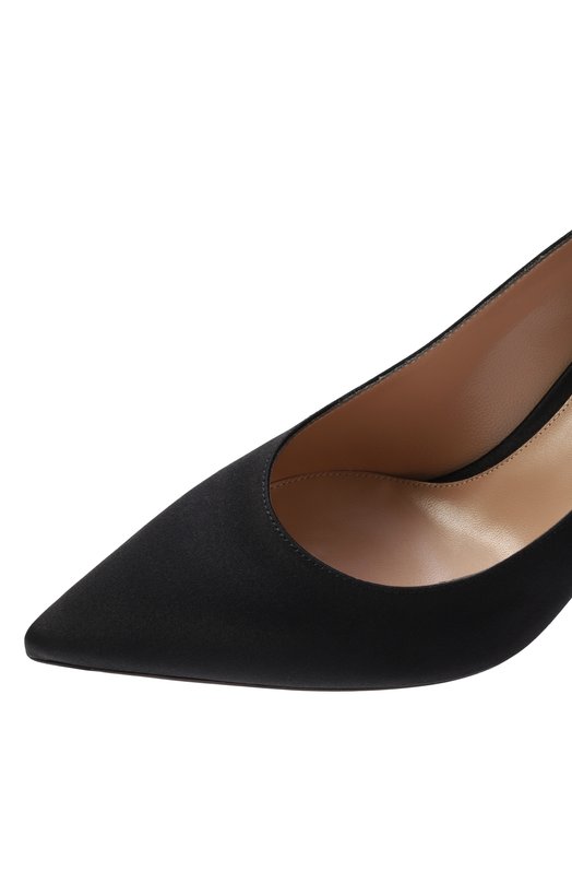 Текстильные туфли Gianvito 85 Gianvito Rossi G24580.85RIC.CRENER0 Чёрный  G24580.85RIC.CRENER0 Фото 7