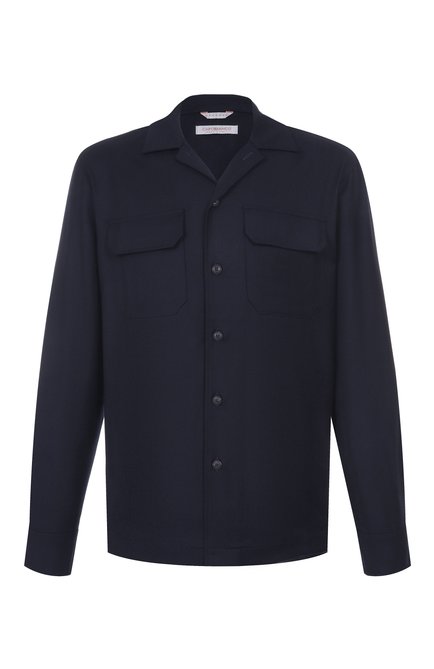 Мужская шерстяная рубашка CAPOBIANCO, арт. 19M501.FL00.