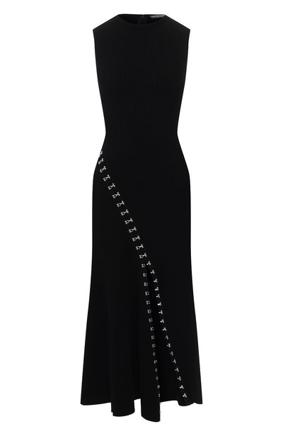 Женское платье из вискозы ALEXANDER MCQUEEN, арт. 571642/Q1WVJ