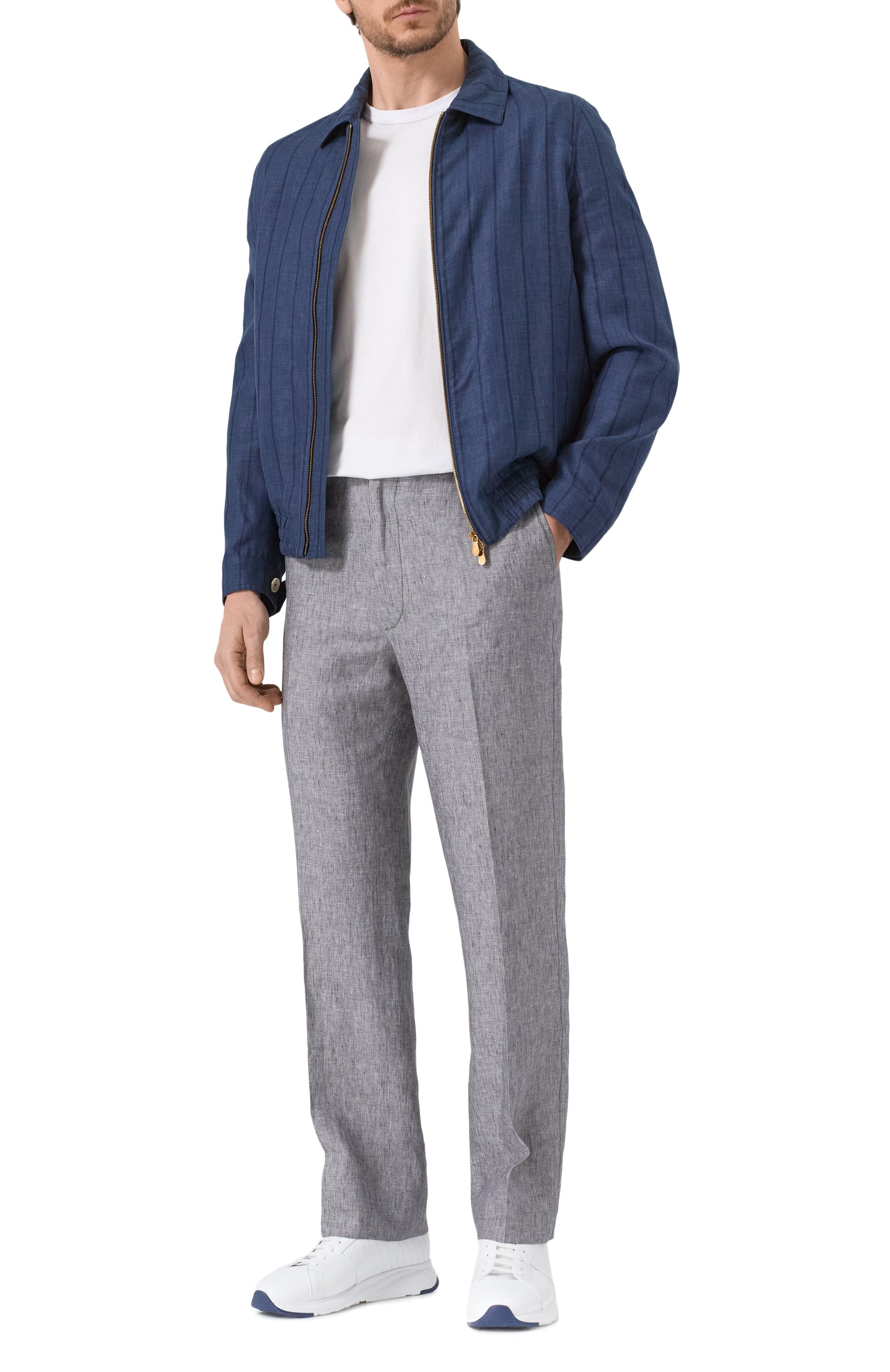 Кроссовки с отделкой из кожи каймана ZILLI, арт. H0094AM1020VSWR01, фото 2