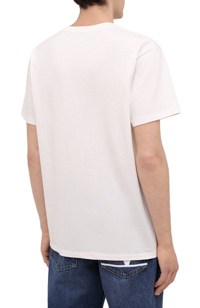 Хлопковая футболка iccug gucci x freya hartas GUCCI, арт. 548334/XJDJV, фото 4