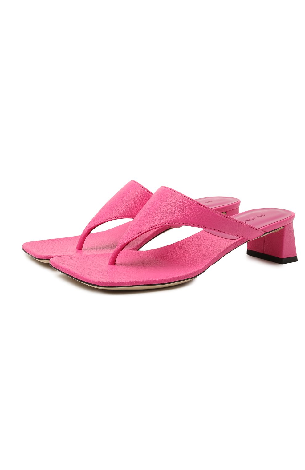 Кожаные мюли shawn BY FAR, арт. 21SSSHWSHTPGRL, фото 1