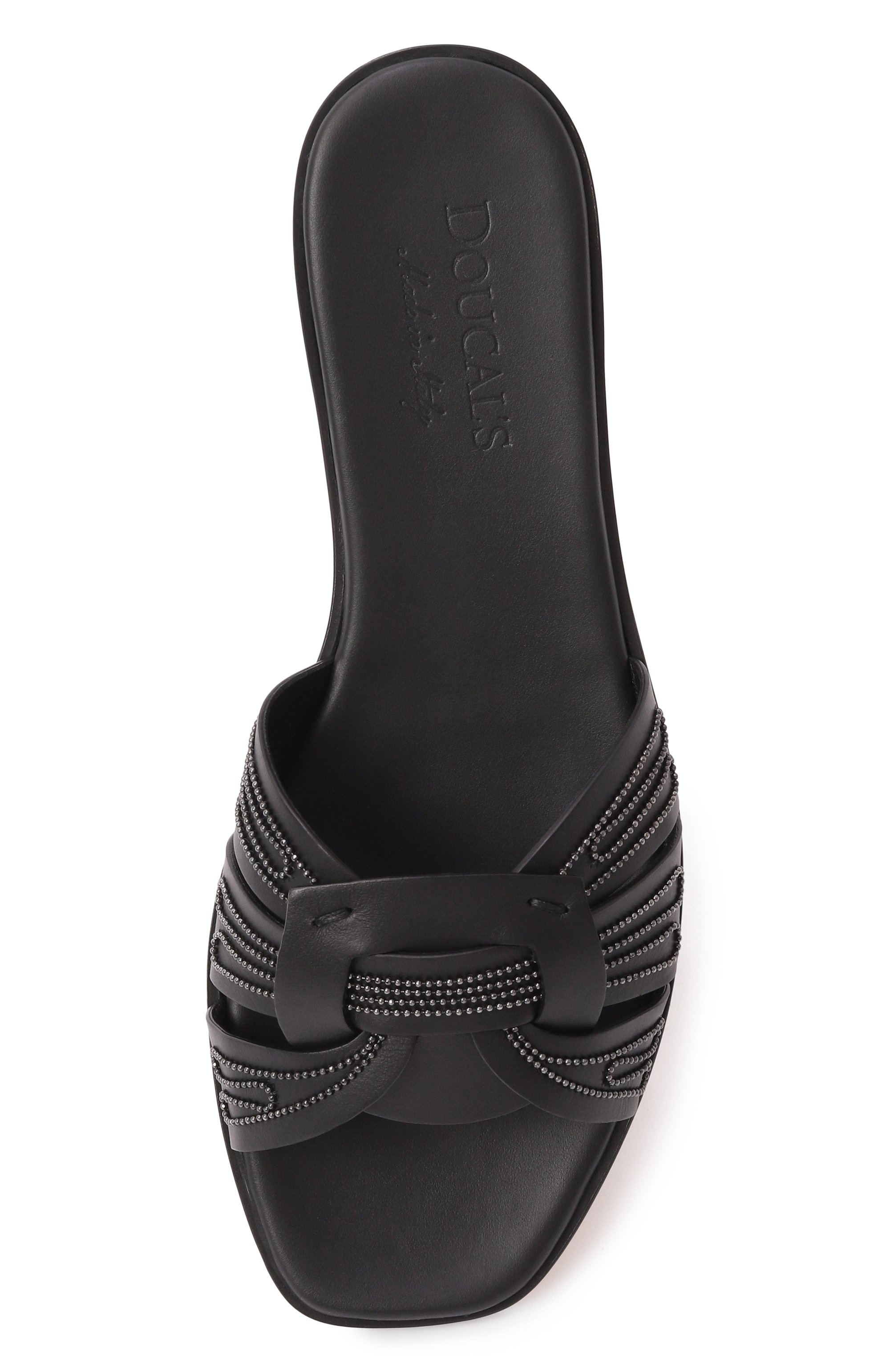 Кожаные шлепанцы DOUCAL'S, арт. DD8766DEGNUF073N, фото 6