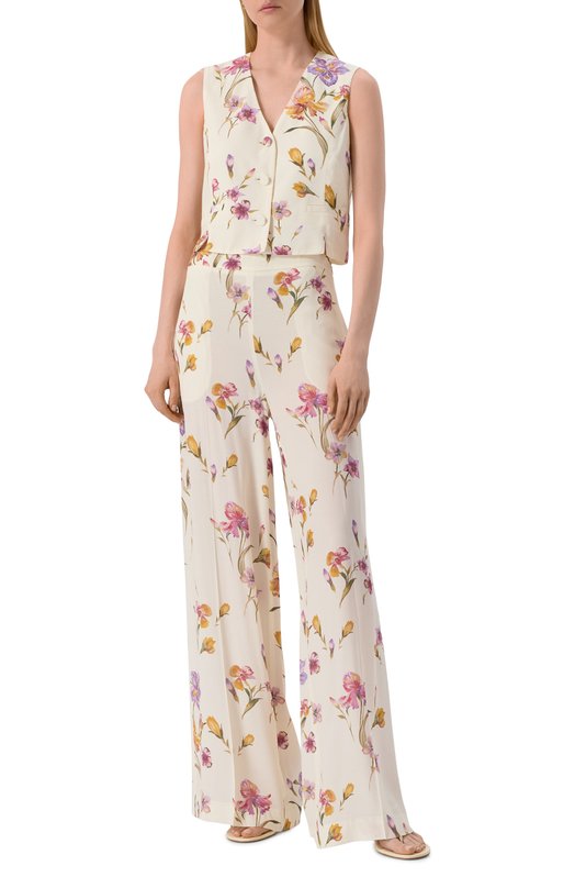 Жилет из вискозы Twinset 251TP2777 Кремовый  251TP2777 Фото 2