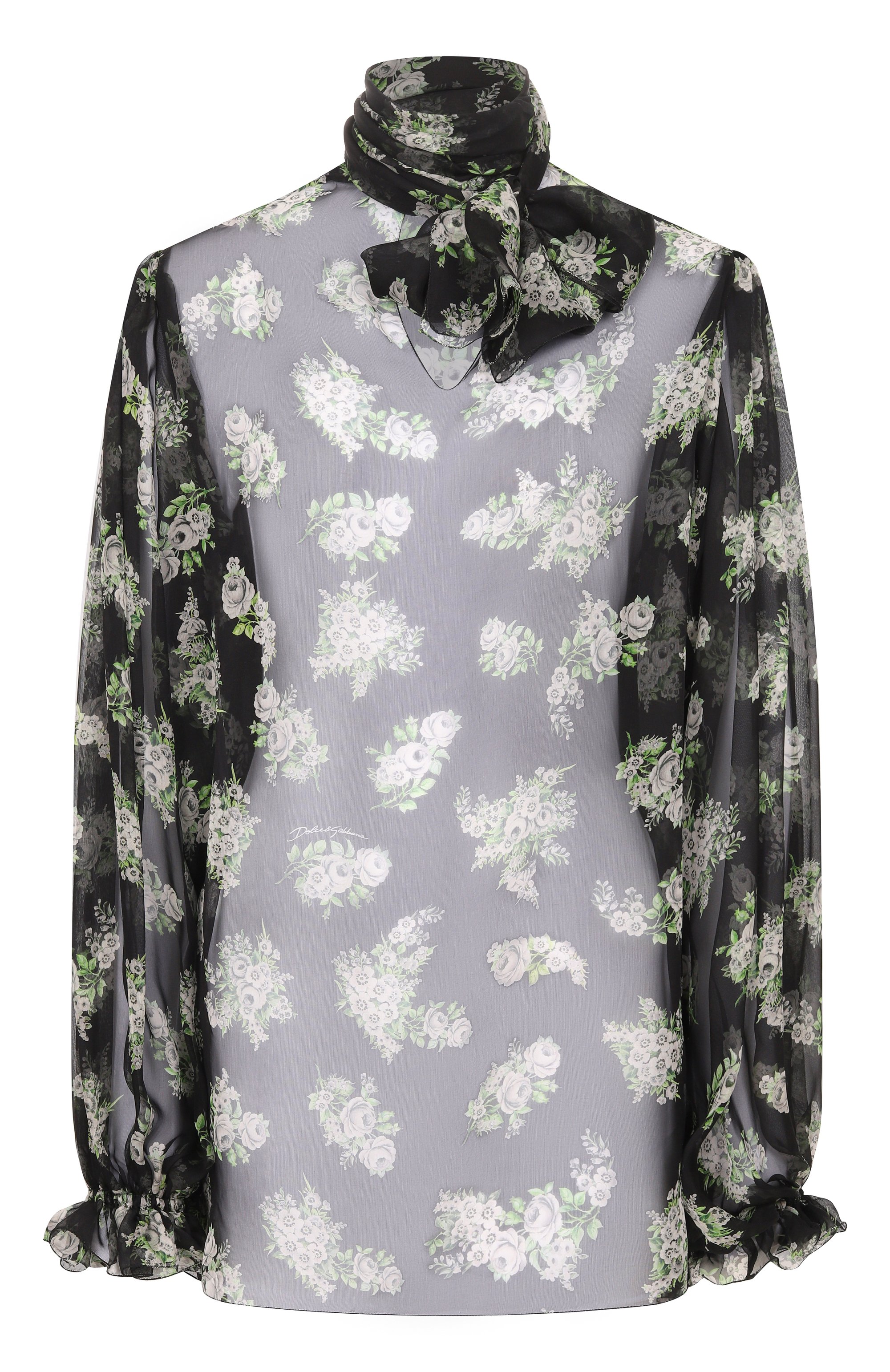 Шелковая блузка DOLCE & GABBANA, арт. F7BW1T/IS120, фото 1