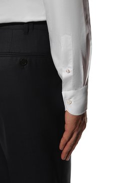 Хлопковая сорочка ZEGNA, арт. 401222/9RS0BR, фото 6