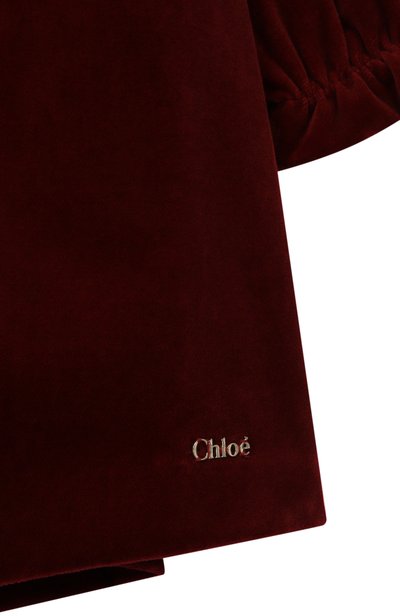 Бархатное платье CHLOÉ, арт. C21339, фото 3