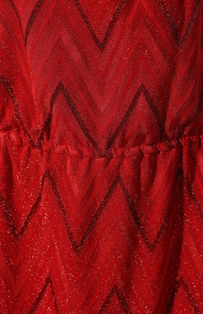 Платье из смеси хлопка и вискозы M MISSONI красного цвета по цене 39900 руб., арт. 2DG00010/2J0005, фото 5 Платье из смеси хлопка и вискозы M MISSONI, арт. 2DG00010/2J0005, фото 5