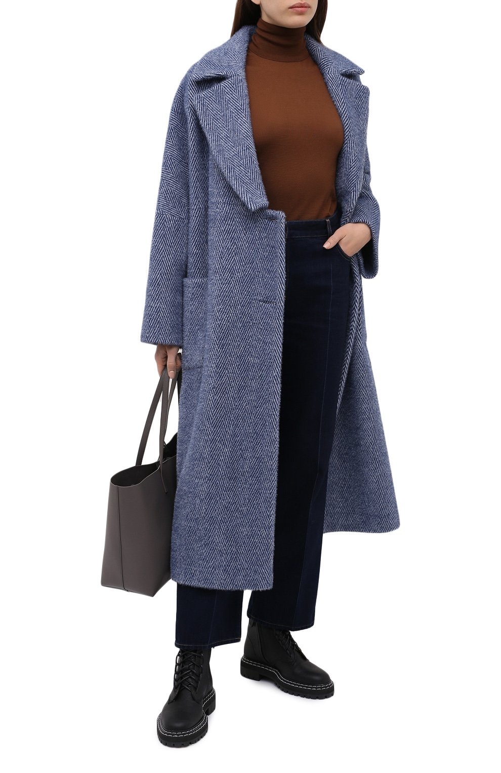 Пальто из шерсти и вискозы PEFORGIRLS, арт. PE.100.2022.10.00507.650, фото 2