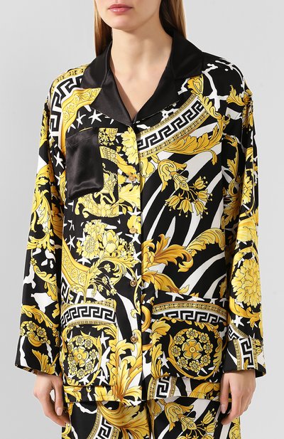 Шелковая рубашка VERSACE, арт. A79626/A231030, фото 3