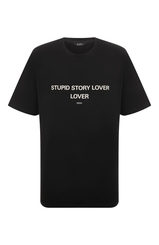 Хлопковая футболка Tee Library