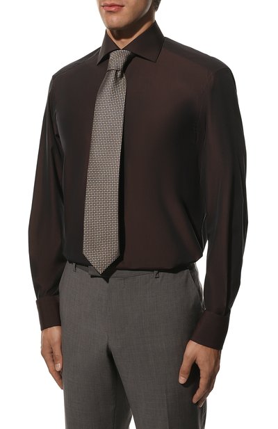 Хлопковая сорочка STEFANO RICCI, арт. MC000540/R122A, фото 3