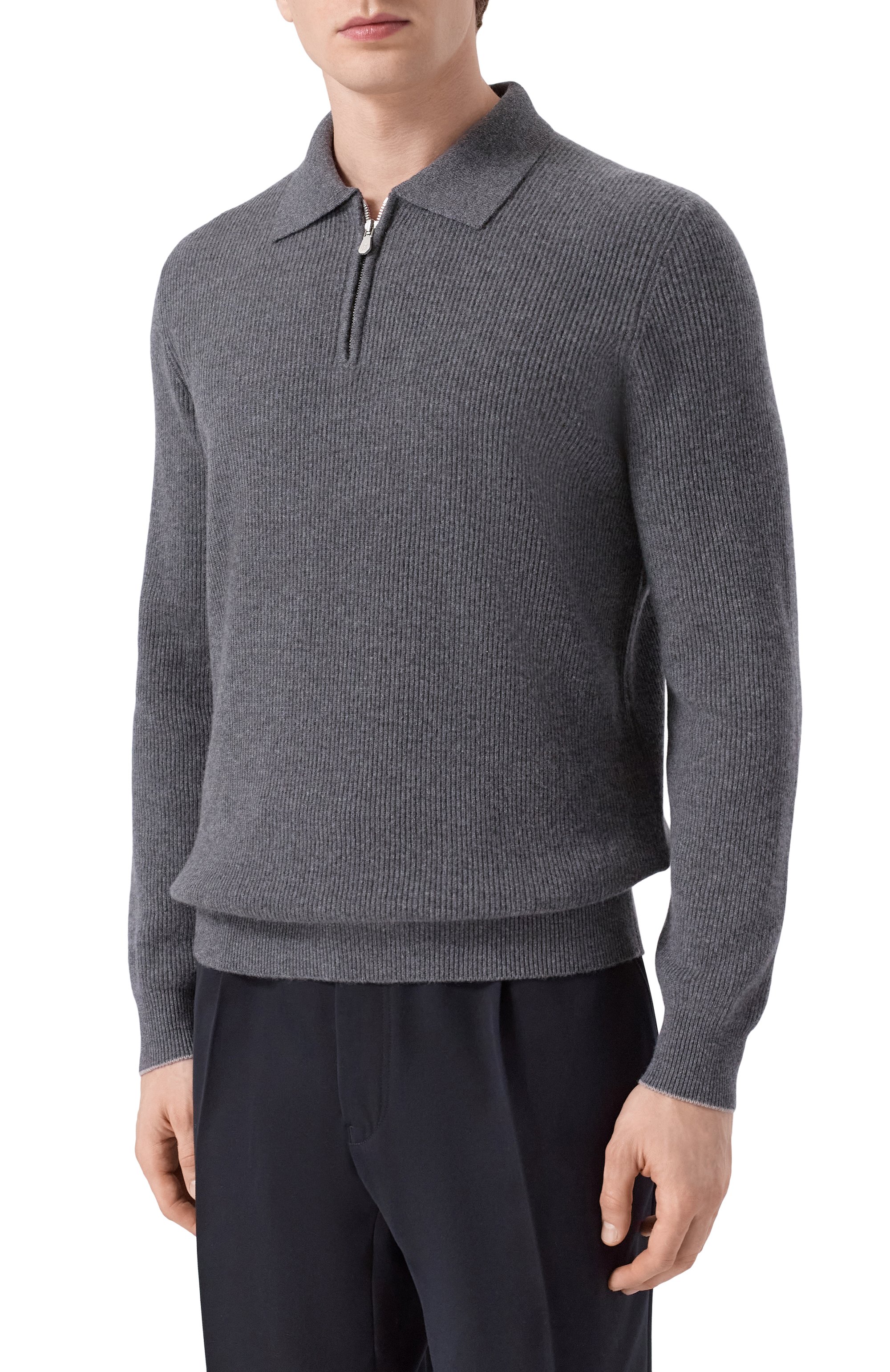 Кашемировое поло BRUNELLO CUCINELLI, арт. M2229525, фото 3