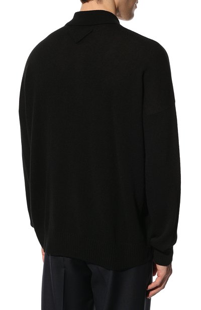 Кашемировое поло PRADA, арт. UMB302-1Z7D-F0002-221, фото 4