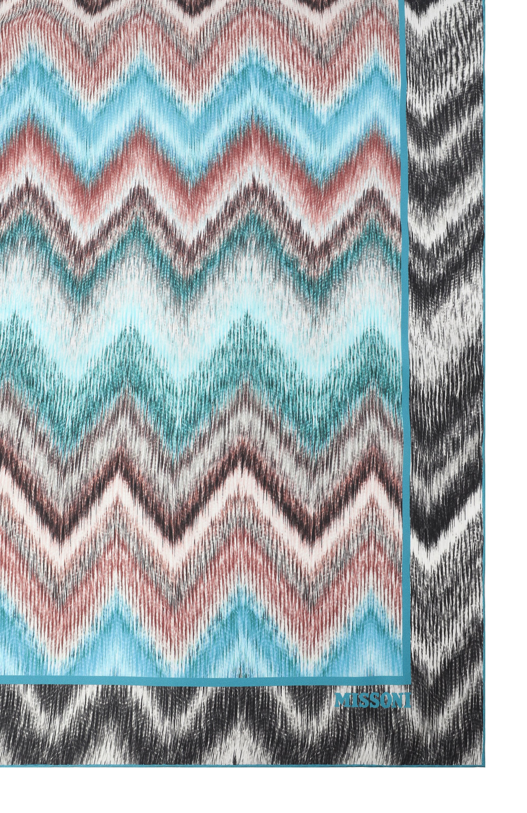 Шелковый платок MISSONI, арт. F041TWDA045, фото 4