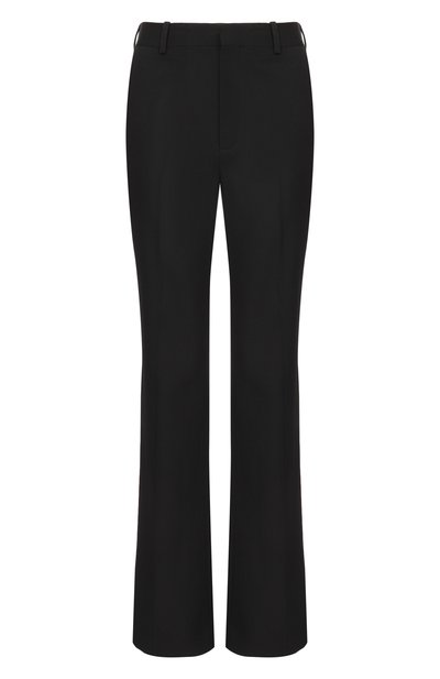 Женские шерстяные брюки BALMAIN, арт. GF1PN220/WC09