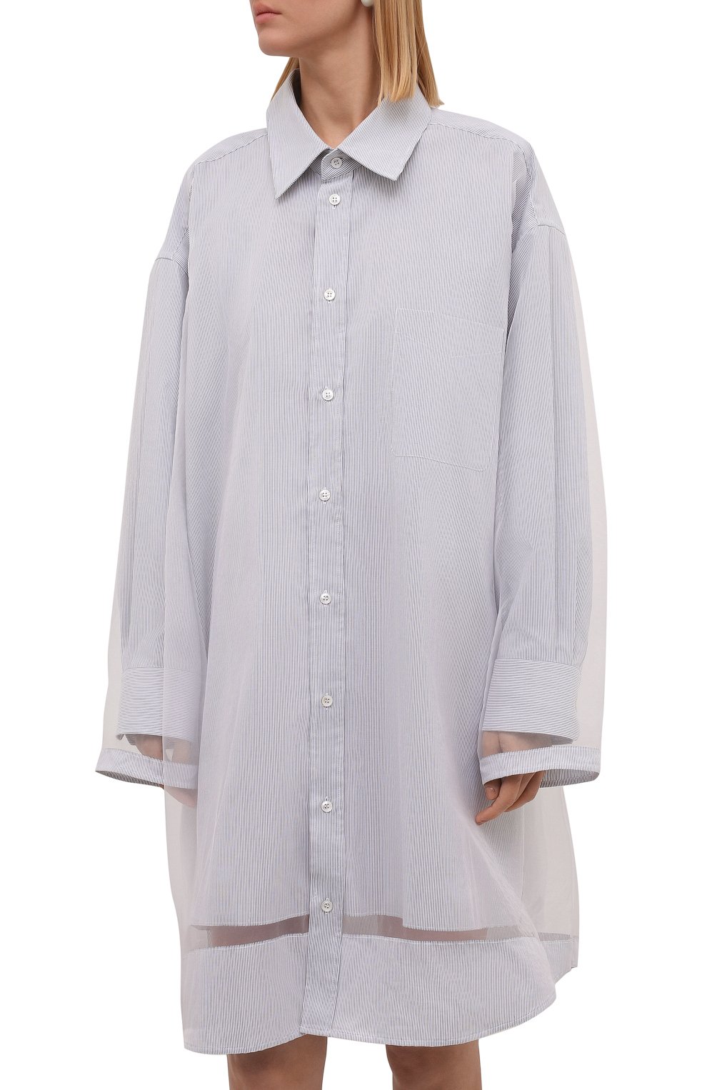 Хлопковое платье MAISON MARGIELA, арт. S51CU0221/S54187, фото 3