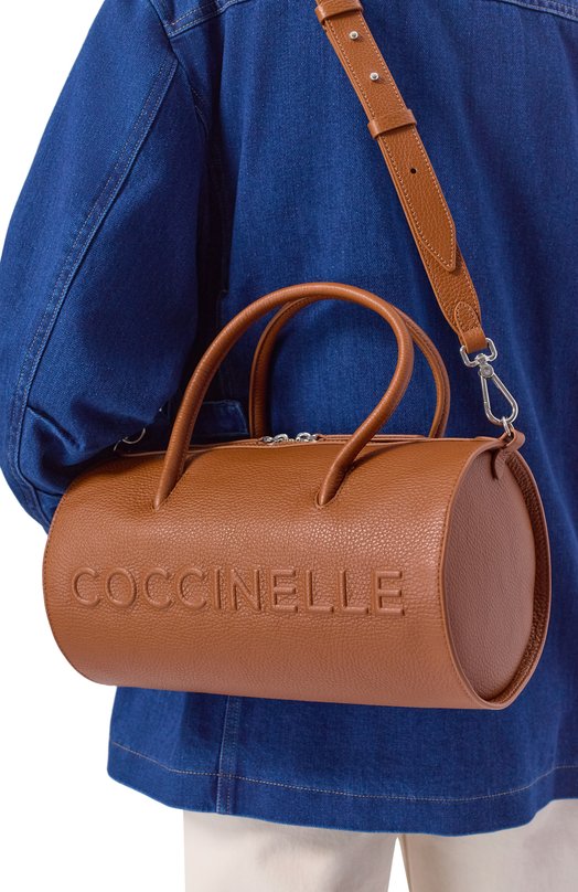 Сумка Myrtha Bowling Coccinelle E1 QBB 18 03 01 Коричневый  E1 QBB 18 03 01 Фото 2