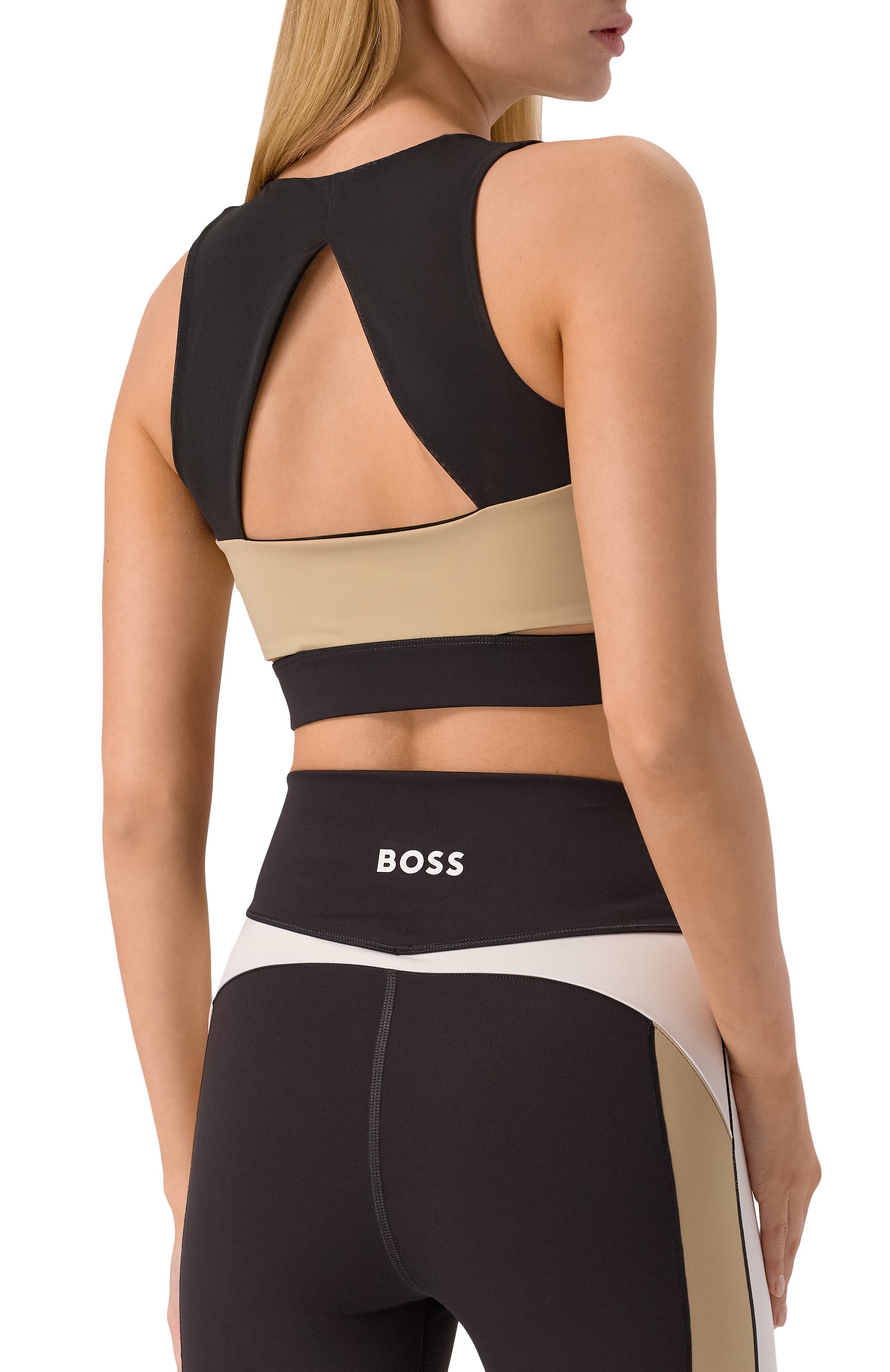 Топ BOSS черного цвета по цене 11950 руб., арт. 50544180, фото 4 Топ BOSS, арт. 50544180, фото 4