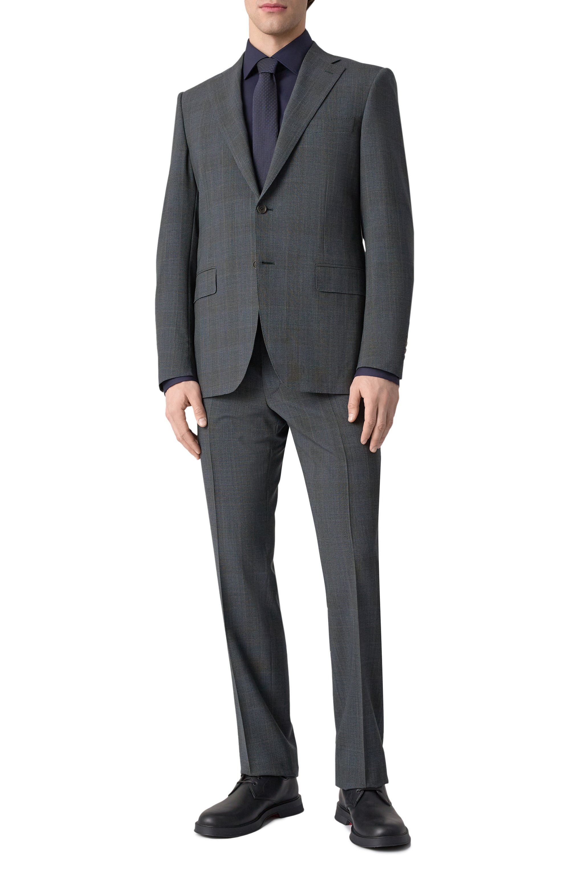 Хлопковая сорочка BOSS, арт. 50469345, фото 2