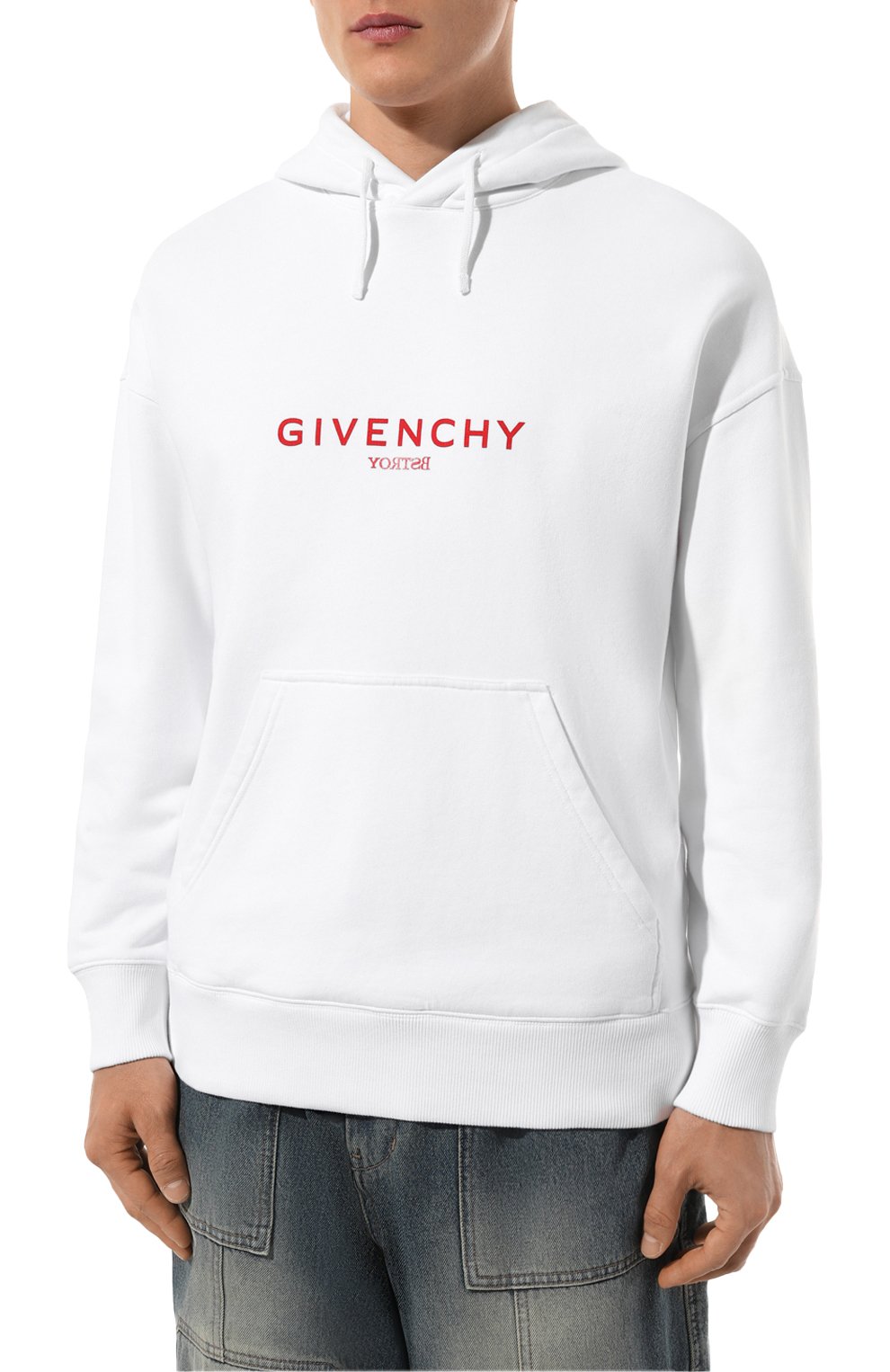 Хлопковое худи GIVENCHY, арт. BMJ0HC3Y99, фото 3