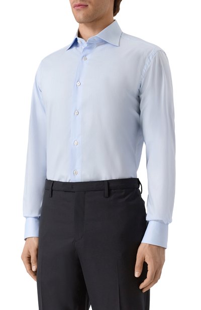 Хлопковая сорочка BRIONI, арт. RCB10M/0A04Q, фото 3