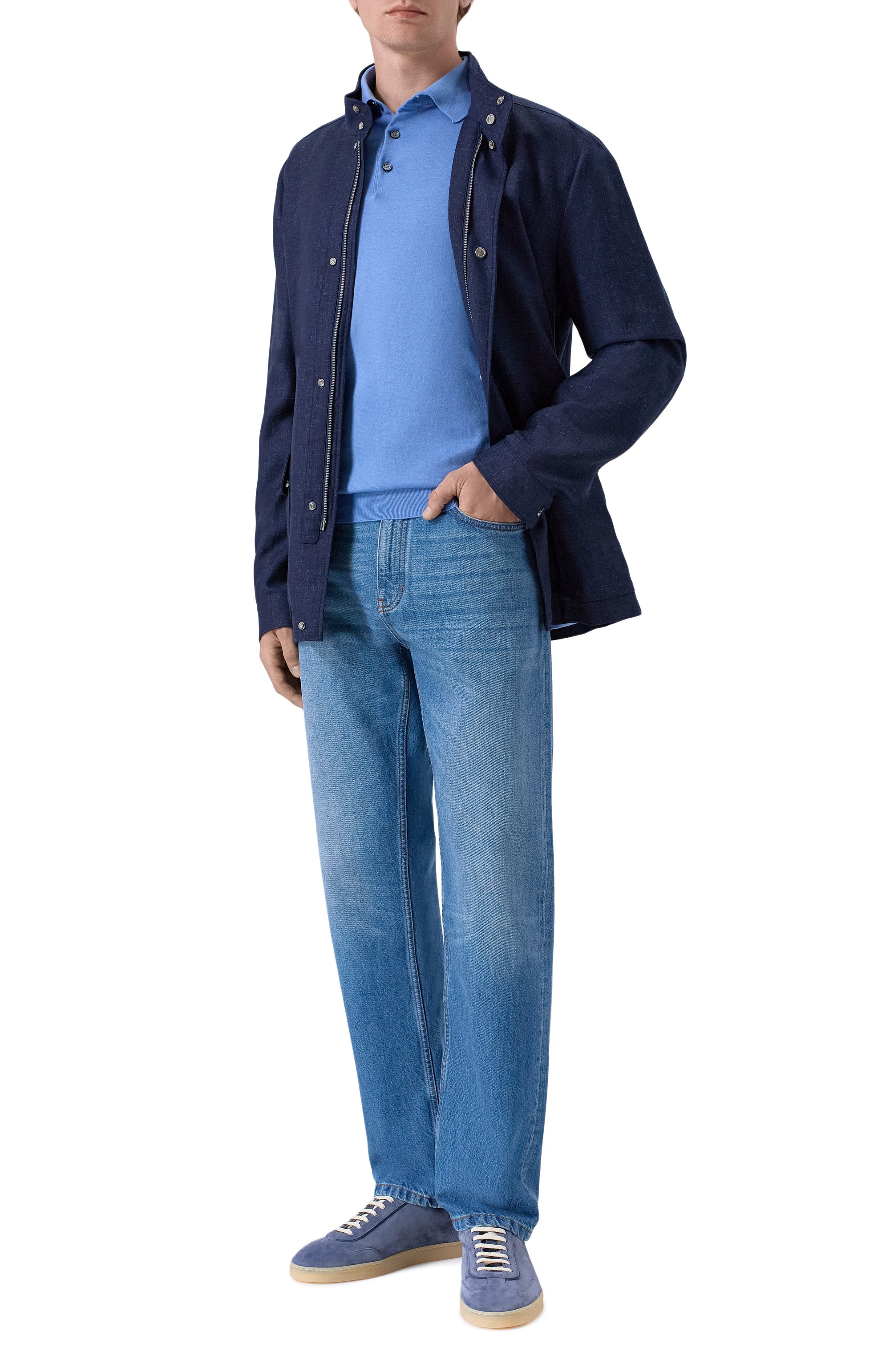 Хлопковое поло KITON, арт. UMKXX35_001, фото 2