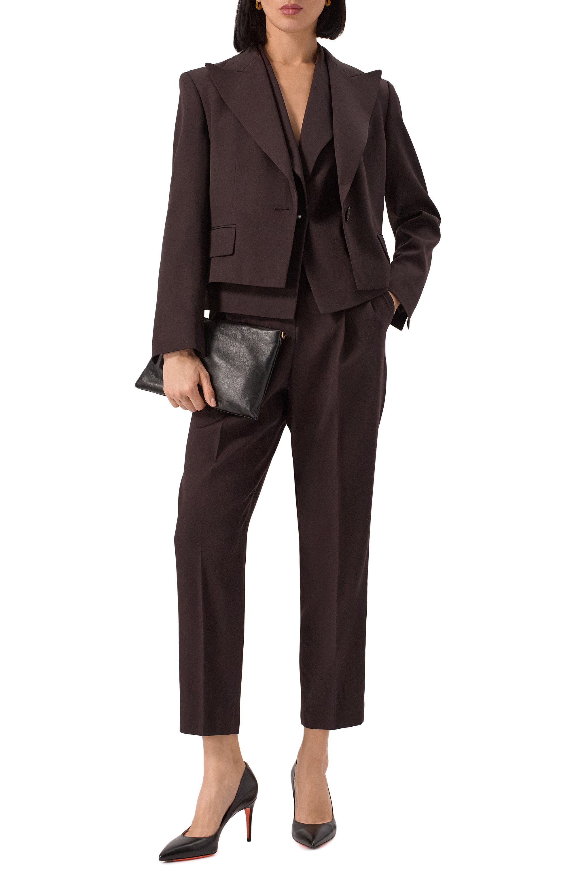 Кожаные туфли SANTONI, арт. WDIG70945HI2NSZA, фото 2