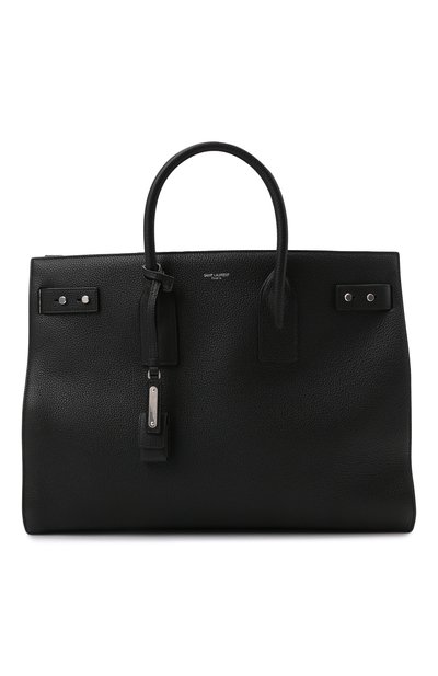 Кожаная сумка-тоут sac de jour SAINT LAURENT, арт. 631526/DTI0E, фото 1