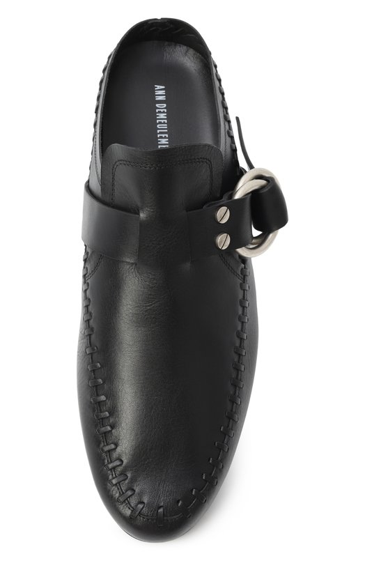Кожаные сабо Ande Ann Demeulemeester B0012921/LT154 Чёрный  B0012921/LT154 Фото 6