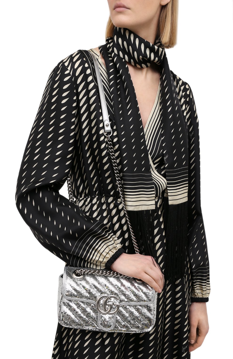 Сумка gg marmont 2.0 mini GUCCI, арт. 446744/9SYXP, фото 5