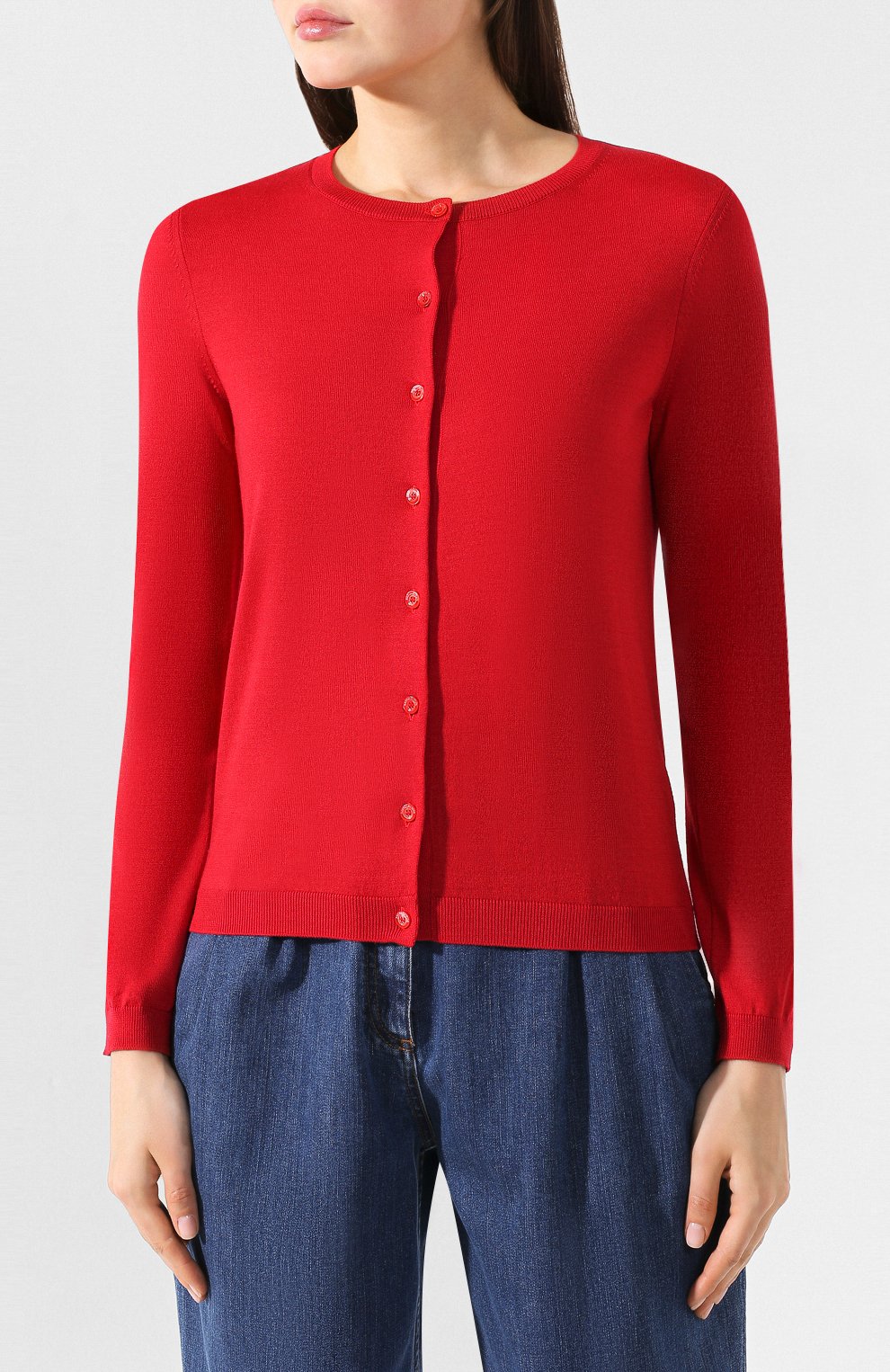 Кардиган из смеси шерсти и шелка REDVALENTINO, арт. SR0KA00V/4A7, фото 3