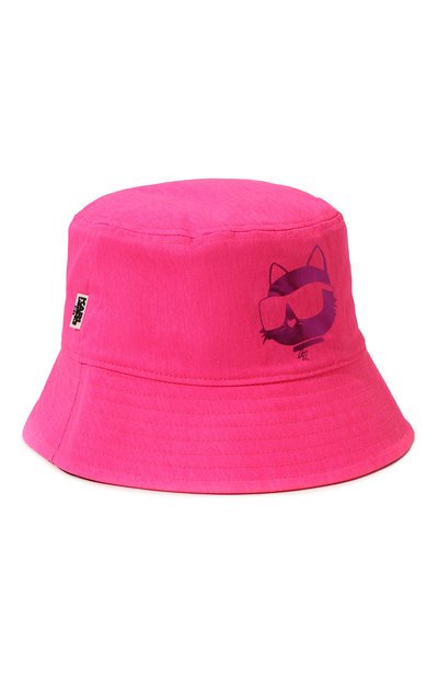 Хлопковая панама KARL LAGERFELD KIDS, арт. Z30159