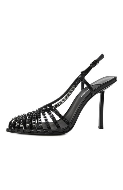 Лакированные босоножки cage 100 LE SILLA, арт. 3404C090BYPPKAB, фото 4