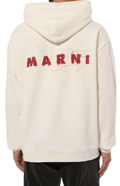 Хлопковое худи MARNI, арт. FUMU0067P0/USCW96, фото 4