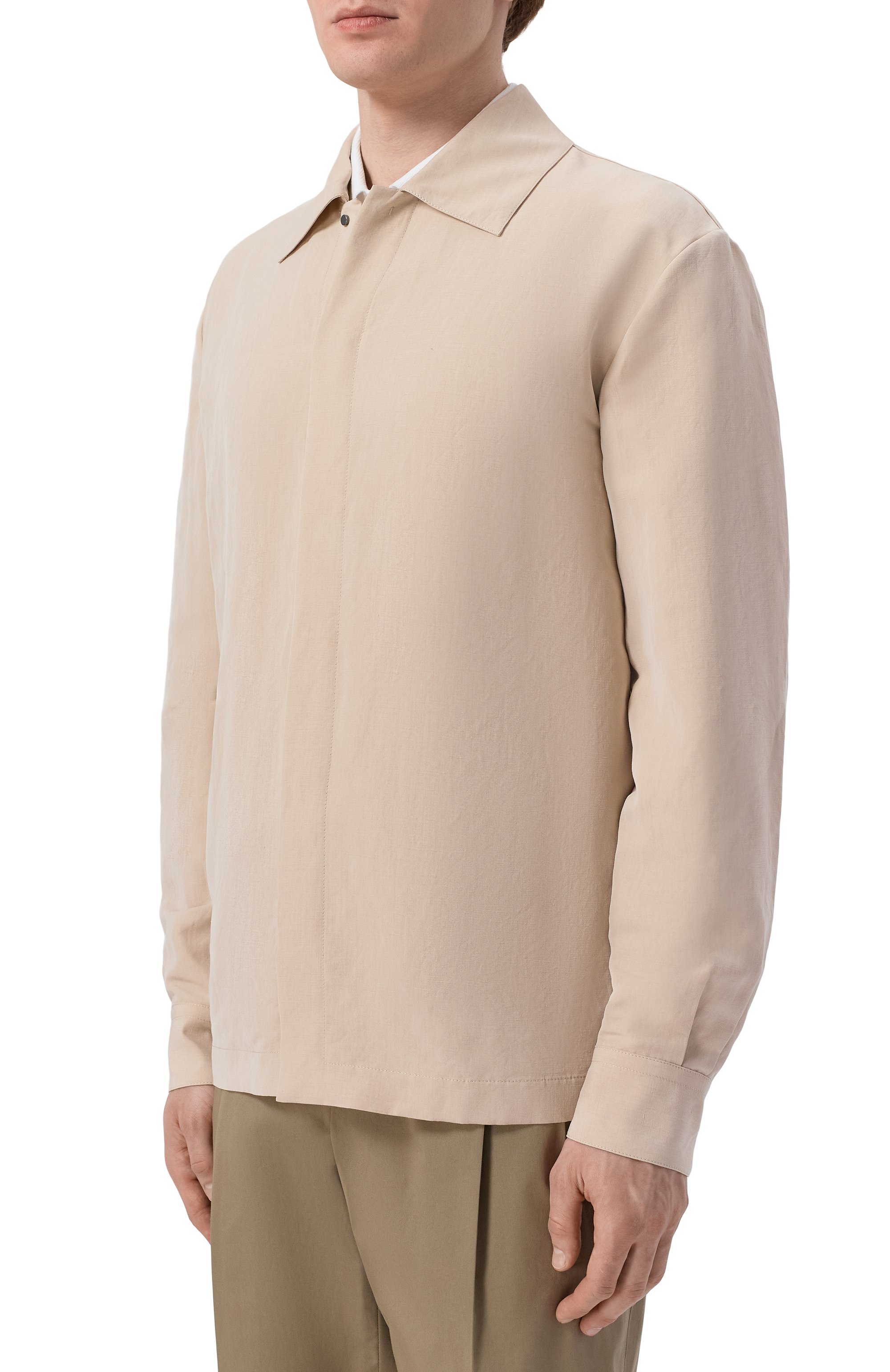 Куртка-рубашка изо льна и шелка MVST, арт. M26.2PM.B007/F159 LISITEA-LINEN/SILK, фото 3