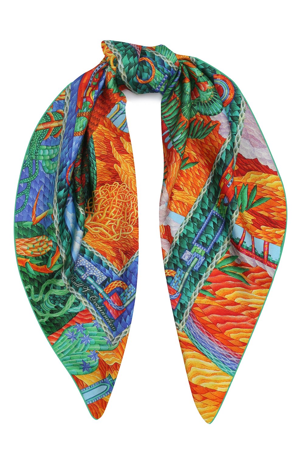 Шелковый платок oasis KIRILL OVCHINNIKOV, арт. 90\OAS, фото 1